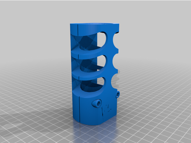 kriss vector nerf destello ocultador barril 3D print model - Mito3D
