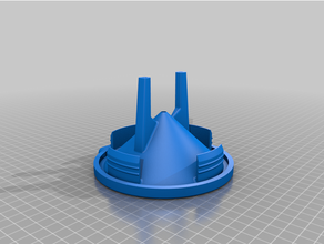 remix meteo funnel rain 110 pipe 3d print model - Mito3D