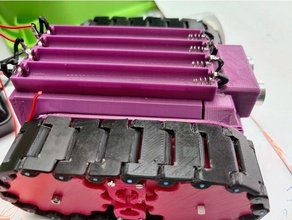 Edrover bateria suporte 3d print model - Mito3D