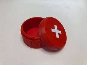 pill box pillbox 3d print model - Mito3D