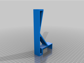 Unterstützung Bobine Spule Halter blauer Bäume 3d print model - Mito3D