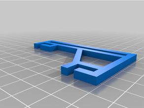 extended cable support mark 1 management 3d print model - Mito3D