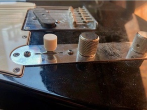 Fender Telecaster abholen Schalter Startseite Mantel Knopf 3d print model - Mito3D