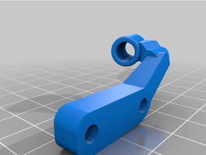 arboles azul filamento guía rail bmg invertido sensor 3d print model - Mito3D