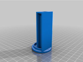 lento bastão motor monte bateria bandeja 3d print model - Mito3D