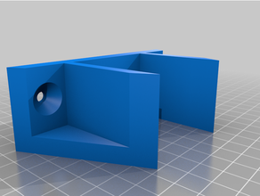 malm bed headboard shelf bracket 3d print model - Mito3D