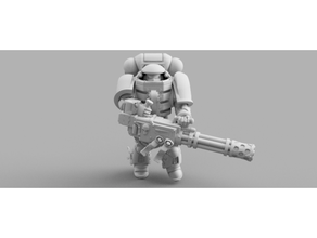 kalıntılar toprak priz askerler takım psm uyumlu becerikli tamirci Alita savaş melek dönüştürmek silah imparatorluk Uzay deniz warhammer40k Warhammer 40k 3d print model - Mito3D