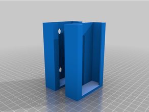 suporte mini parà parete 3d print model - Mito3D