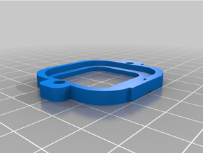 piece load cell support mounting bracket 3d print model - Mito3D