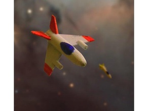ev faucon échapper rapidité macintosh échelle modèle scifi vaisseau spatial 3d print model - Mito3D