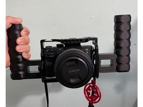 manipuler smallrig a7iii caméra adaptateur monter canon DSLR miroir photographie cage Sony 3d print model - Mito3D