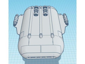 futuro veículo 2 2a modelo vôo carro sci fi Ciência ficção scifi espaço nave espacial 3d print model - Mito3D
