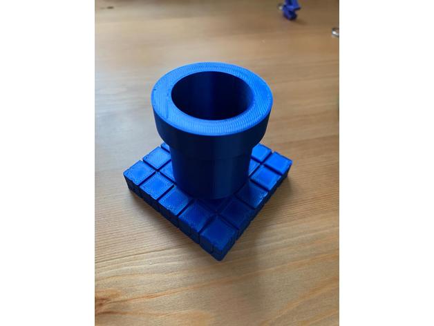 mario pipe brick super 3D print model - Mito3D
