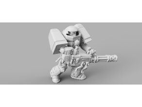 kalıntılar toprak priz asker doğru paletler Alita savaş melek silah palamar omuz ped Uzay deniz Warhammer 40k 3d print model - Mito3D