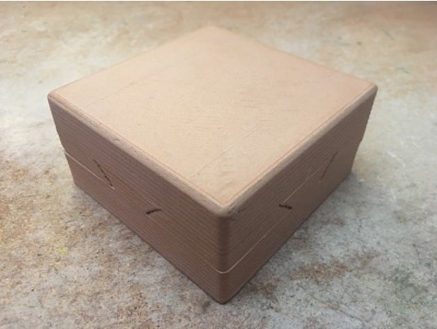 secret puzzle box 3D print model - Mito3D