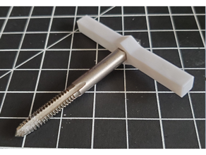mini tap wrench hand tools simple threads 3d print model - Mito3D