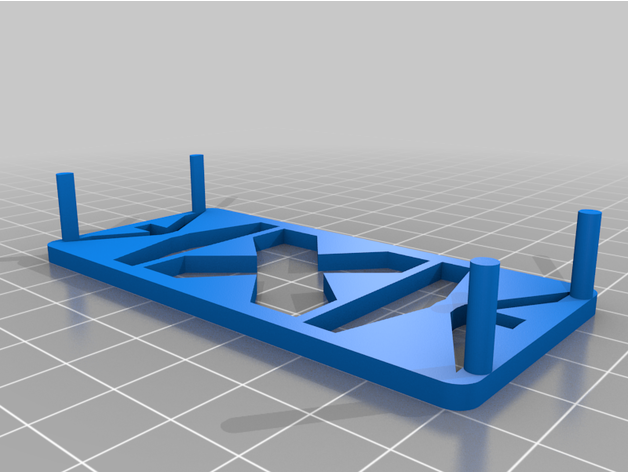 3dfly üst çerçeve 3D print model - Mito3D
