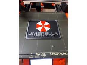 umbrella logo 3d print model - Mito3D