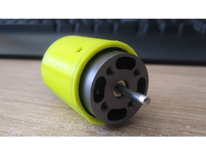 24mm water jacket cooling 24xx 2445 2440 2435 2430 brushless motor 3d print model - Mito3D