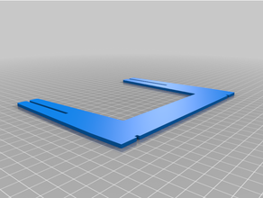 keyboard stand 3 boards 3d print model - Mito3D