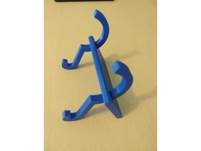 flat packable tablet stand 3d print model - Mito3D