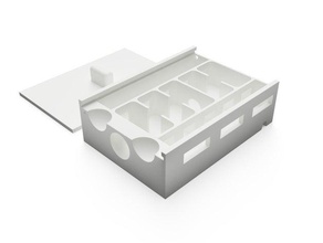 oa fplus Formicarium Ameise Nest 3d print model - Mito3D