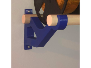 spool shelf bracket 3d print model - Mito3D