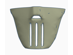 Casey Jones Covid Maske Startseite Mantel 3d print model - Mito3D