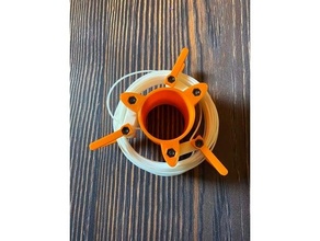 adjustable sample filament spool holder 3d print model - Mito3D
