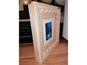 simple picture frame 3d print model - Mito3D