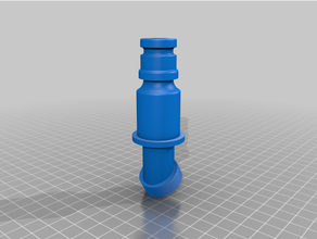 gardena hose reel spare-part schlauchtrommel ersatzteil coupling 3d print model - Mito3D