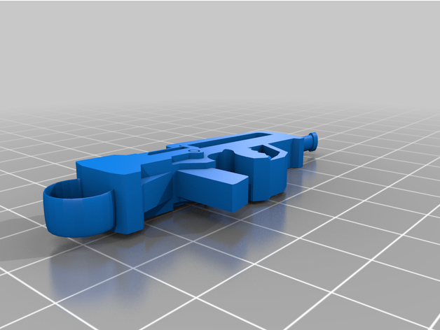 famas Keicain pistolet porte clés 3D print model - Mito3D