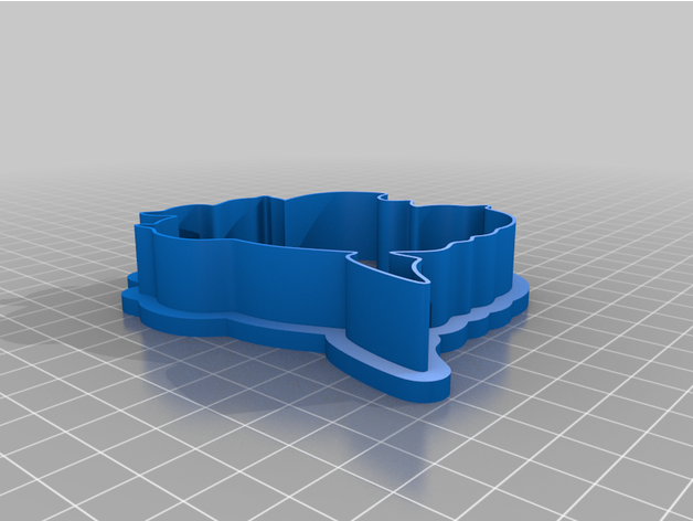 descendants logo cookie cutter 3D print model - Mito3D