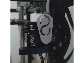ender strudaweel Balle extrudeuse roue drapeau mouvement 3d print model - Mito3D