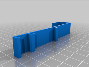 blinds day night hook window 3d print model - Mito3D