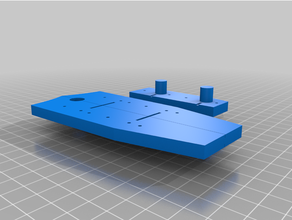 Ukulele Peghead Tuner Vorlage 3d print model - Mito3D
