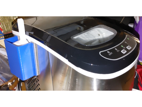 gelo colher suporte criador 3d print model - Mito3D