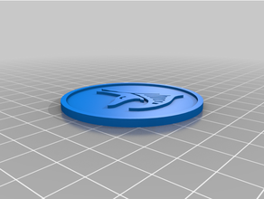 Anubis logo 3d print model - Mito3D