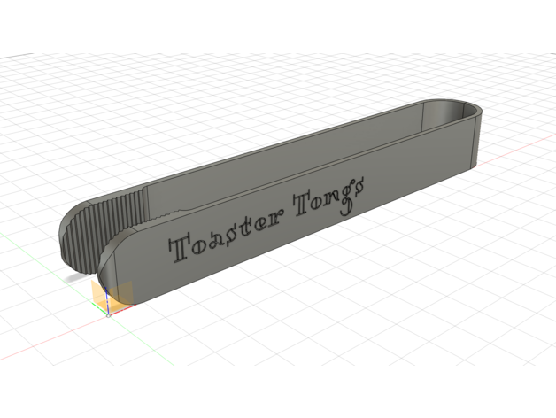 toaster tongs 3D print model - Mito3D