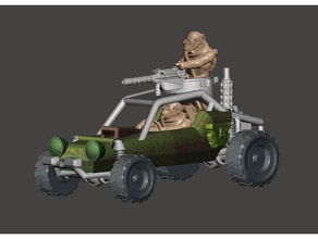 20mm karanlık gelecek Gaslands yol buggy parçalar 1 64 164 araba enmgine fww çete tabanca mini Küçük kule savaş oyunları tekerlek tekerlekler 3d print model - Mito3D