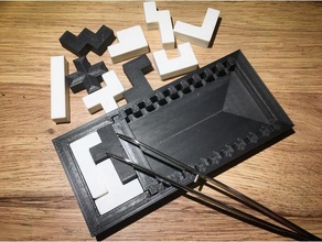 katamino pentamino juego cifras pentomino pentominoes pentominós rompecabezas 3d print model - Mito3D