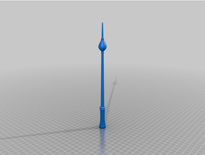 dnd magic item - wand detection prop 3d print model - Mito3D