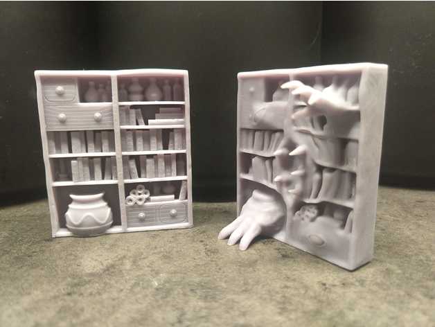 Bücherregal nachahmen dd 3D print model - Mito3D