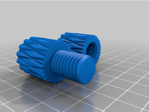 fidget screw toy 3d print model - Mito3D