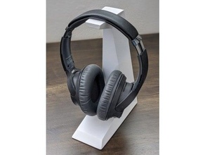 headphone stand headphones hanger holder 3d print model - Mito3D