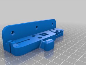 anycubic i3 mega attrezzo rig parete montare titolare supporto 3d print model - Mito3D