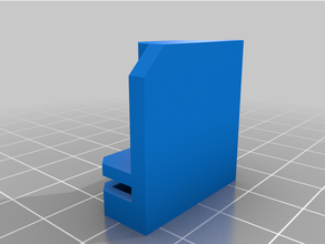 muhafaza manyetik kapı kilit + kolları üstesinden gelmek mıknatıs 3d print model - Mito3D
