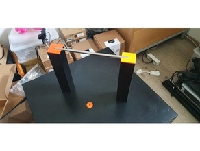 Ikea Mangel Tabelle Spule Halter Unterstützung Filament mk3 Original Prusa i3 Spulenhalter 3d print model - Mito3D