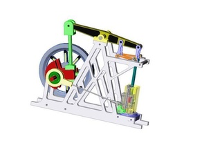gerry's beam engine 3d print model - Mito3D