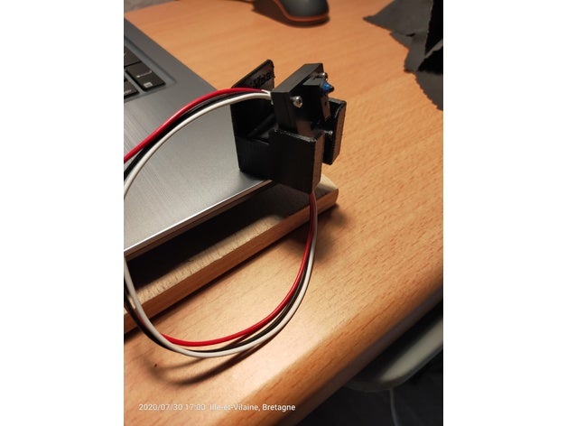 suporte capteur Niveau flsun q5 qq 3D print model - Mito3D